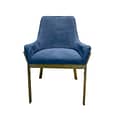 Amalfi Side Dining Upholstered chair with modern Arms By BEST PRICE FURNITURE OUTLET