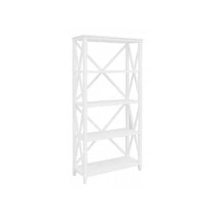 White Tacito Bookcase By Best Price Furniture