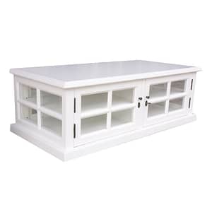Allard Coffee Table with 2 Glass Doors By Best Price Furniture
