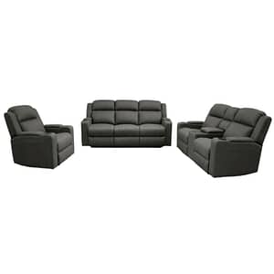Comfortable Black Ashlee Single Seater Lounge By Best Price Furniture