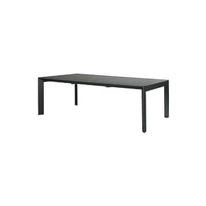 Oscar Black Outdoor Extendable Table By Best Price Furniture