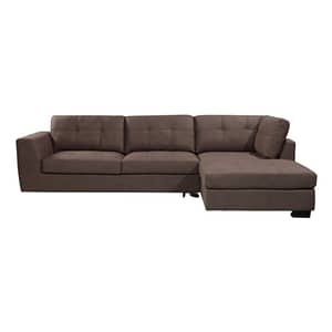 Comfortable Haley 2 Seater with RHF Chaise By Best Price Furniture