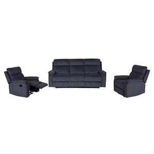 Affordable Paton Manual Recliner 3RR + R + R Suite By Best Price Furniture