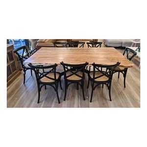 Best Quality Natural Sasha Dining Table By Best Price Furniture