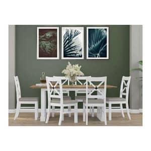 Ezri Dining Table & 6 Dining Chairs By Best Price Furniture