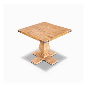 Upper View of Honey Wash Kennice Lamp Table By Best Price Furniture