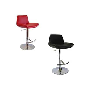 Ellen Barstool With Red and Black Color Option By Best Price Furniture
