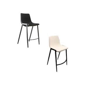 Nadia Barstool With Black and White Color Options By Best Price Furniture