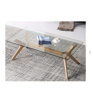 CAYMAN GLASS LIVING COFFEE TABLE BY BEST PRICE FURNITURE OUTLET
