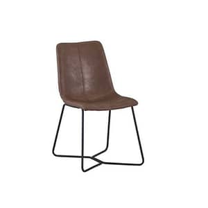 Duke Bar Chair Brown By Best Price Furniture