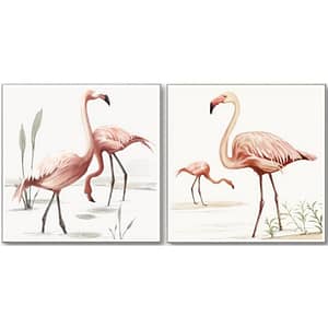Pink Flamingo Framed By Best Price Furniture