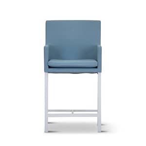 Aldan Fixed High Dining Chair/Blue by best price furniture outlet