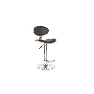 Vesper Bar Black Chair Chrome By Best Price Furniture