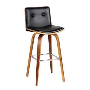 Dante Bar Black Chair Walnut By Best Price Furniture