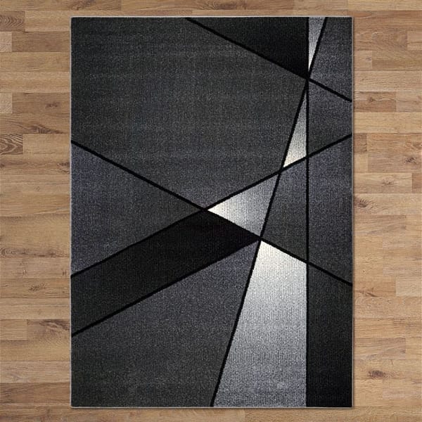 Aitlant Black Designed with Quality Rug By Best Price Furniture