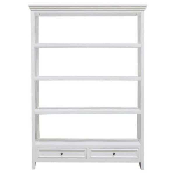 Tacito White Bookshelf By Best Price Furniture