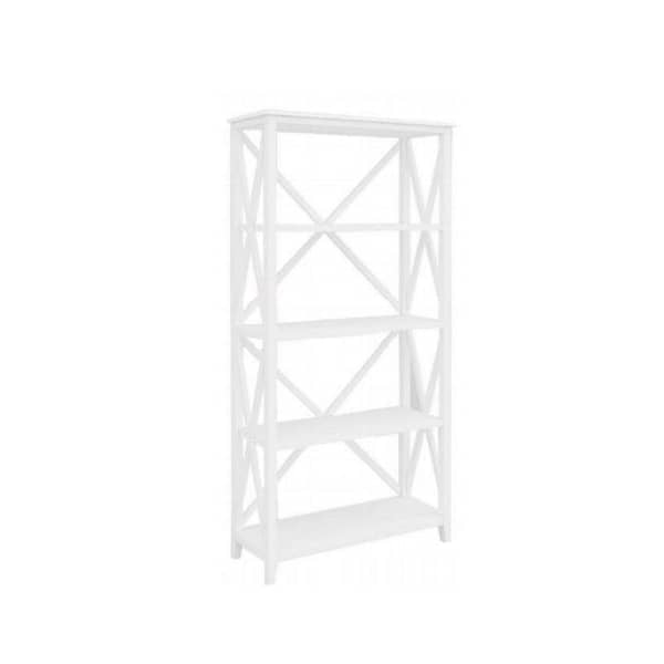 White Tacito Bookcase By Best Price Furniture