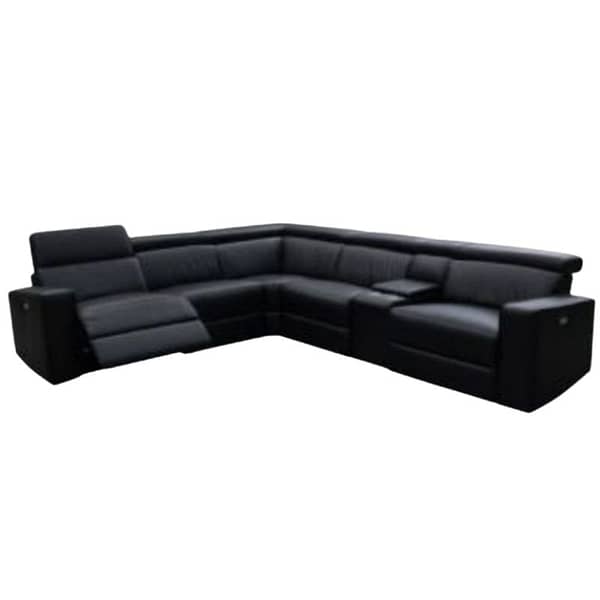 Yakez - Black Fabric Lounge By Best Price Furniture