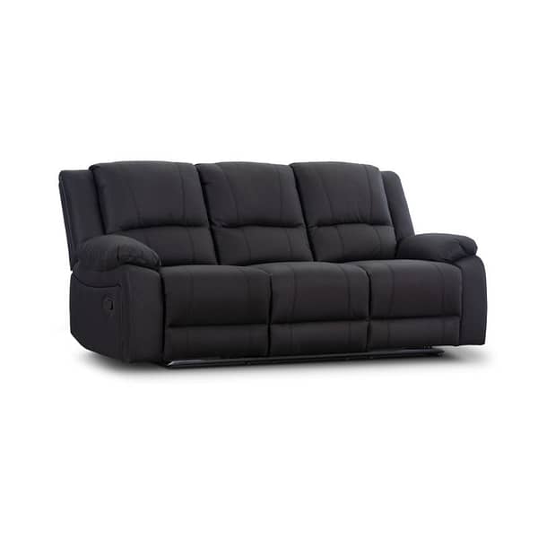 Comfortable Ian Black Electric Three Seater Lounge By Best Price Furniture