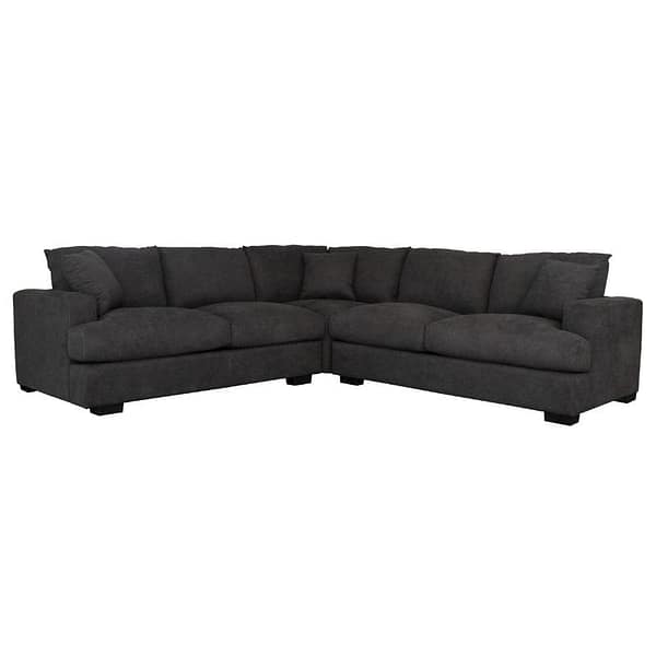 Black Best Corner Emmett Lounge in Sydney By Best Price Furniture