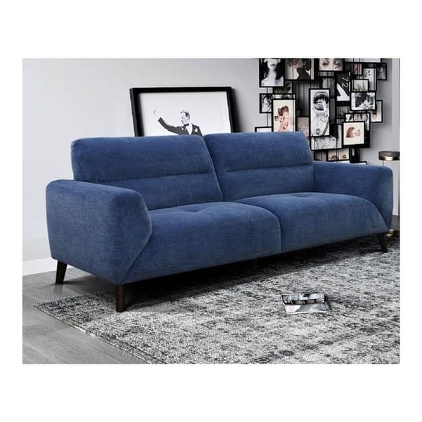 Comfortable Hugo Indigo 3 Seater Lounge By Best Price Furniture