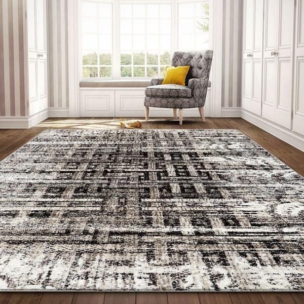 Black and White Shades Kail 1081 Rug By Best Price Furniture