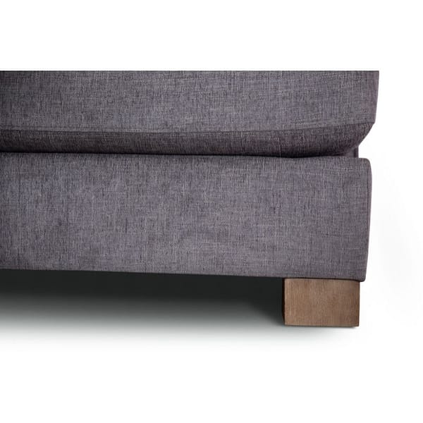 Violet Lounge With Ottoman