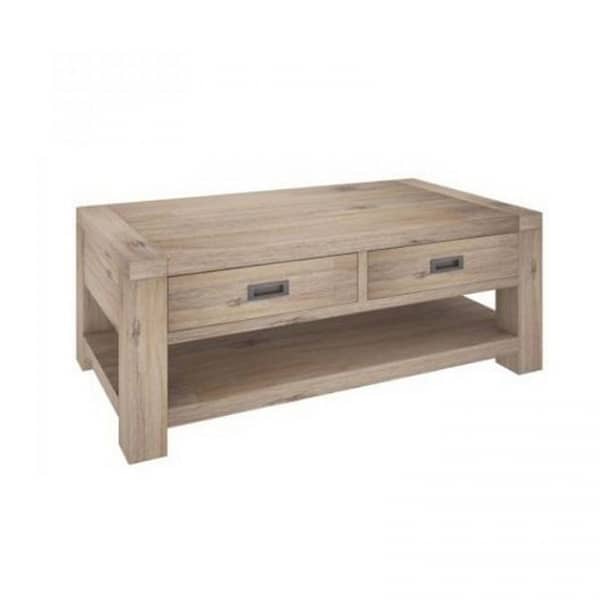 Regan Coﬀee Table 2 Drawers & Shelf By Best Price Furniture