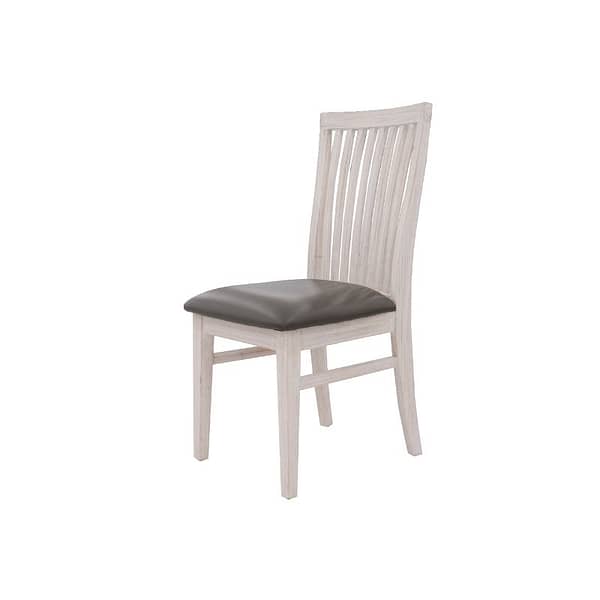 Blossom Dining Chair Grey PU Seat By Best Price Furniture