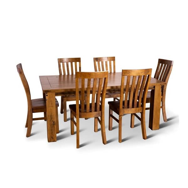 Aria Rectangular Dining Table with 6 Chairs Set By Best Price Furniture