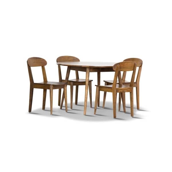 Best Quality Darby 5PC 120cm Round Dining Setting By Best Price Furniture