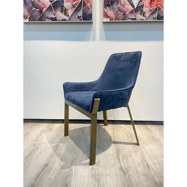 Blue Amalfi Dining chair with by Best Price Furniture Outlet
